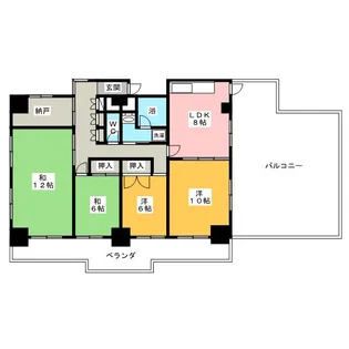 熱田ATビル【6階】の間取り