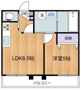 醍醐マンション【3階】の間取り