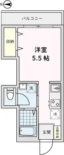 ブライトレジデンス仙川【3階】の間取り
