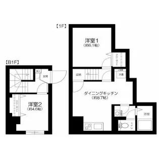The Residence Nihonbashi【1階】の間取り