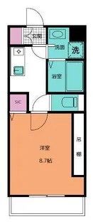 パルティーレ島之郷【1階】の間取り