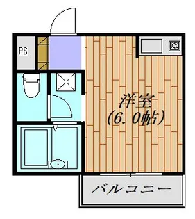 コンフォール小机B棟【1階】の間取り