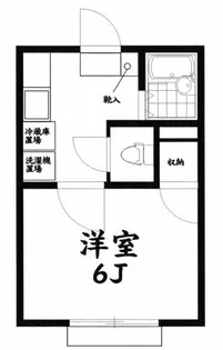 松原ハイツ-松原5丁目-【1階】の間取り