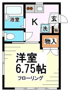ハイツ21【1階】の間取り