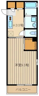 フォルトゥーナ【2階】の間取り