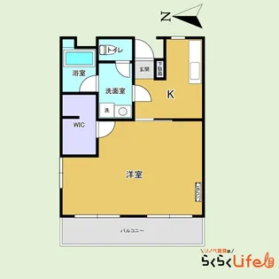 オークヒル元住吉【3階】の間取り
