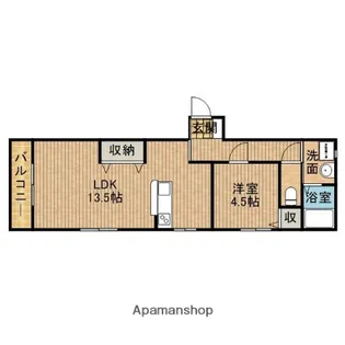 アンビエンス【2階】の間取り
