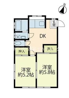 グリーンハウス【1階】の間取り