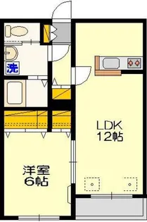 エクレールB棟【1階】の間取り