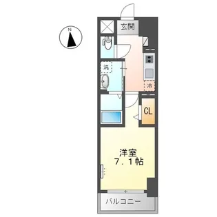 グランエッセ【9階】の間取り