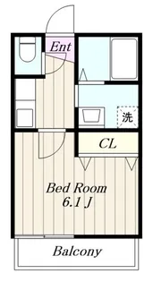 ラフィーナーさがみ野【1階】の間取り