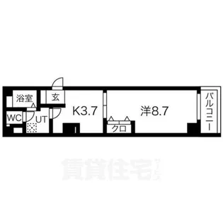 オリエンタル橿原【4階】の間取り