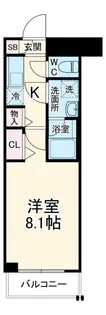 メインステージ武蔵中原ヴィオラ【5階】の間取り