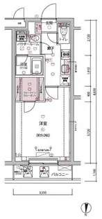ARCOBALENO BUBAIGAWARA【3階】の間取り