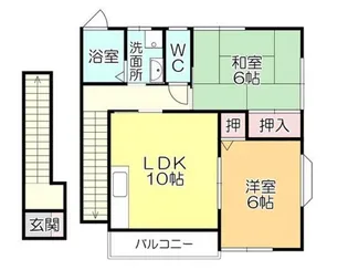明星ガーデンハイツの間取り