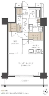 CLUB NEXUS 薬院大通【10階】の間取り