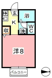 フレール総社【2階】の間取り