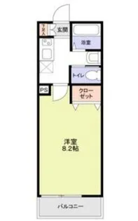アファブルときわ台II【1階】の間取り