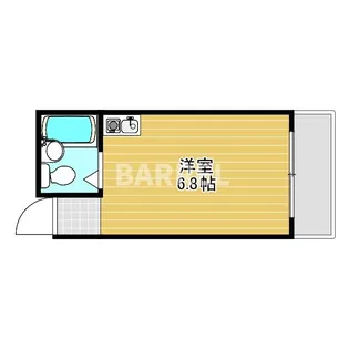 プレリュード・ワン【3階】の間取り