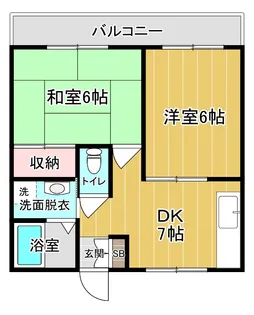 K’TOMMY【1階】の間取り