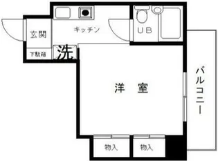 スズキパレス【3階】の間取り