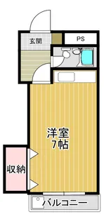 グリーンハイツ阪本【3階】の間取り