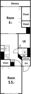 文祥堂マンション【1階】の間取り