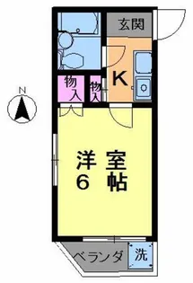 メゾンエクレシア【2階】の間取り