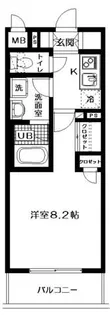 レクレドール豊洲【3階】の間取り