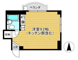 ブロンズ31【2階】の間取り
