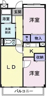 アルカンシェル【1階】の間取り