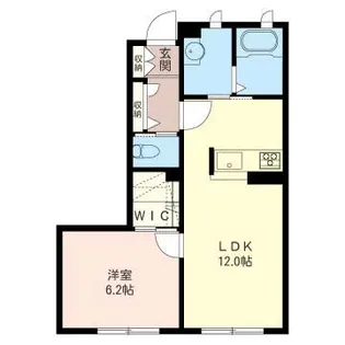 ラウレア II棟【1階】の間取り