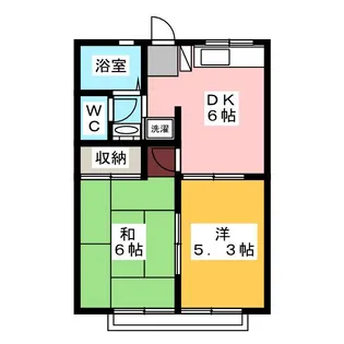 センチュリーアオバ【1階】の間取り