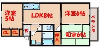 ハイカムール平原【2階】の間取り