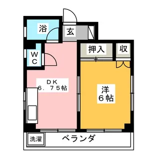 神尾ビル【2階】の間取り