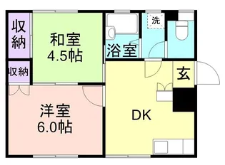ナビオミカサ【3階】の間取り