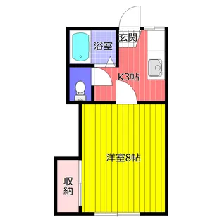 メゾンエフ【2階】の間取り