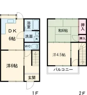 三重県松阪市荒木町【一戸建】の間取り