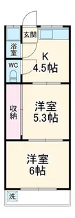 レイクビル【3階】の間取り