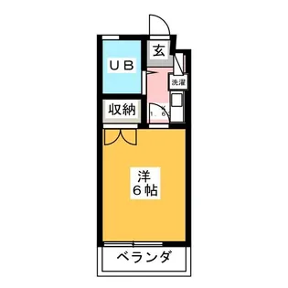 グリーンハイツ【1階】の間取り