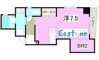ジェネスピア八幡【4階】の間取り