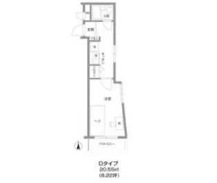 エルプレイス池上【4階】の間取り