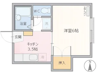 メゾン乾【2階】の間取り