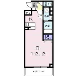 モンアルク西院【3階】の間取り