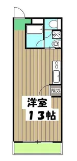 1Rの間取り画像