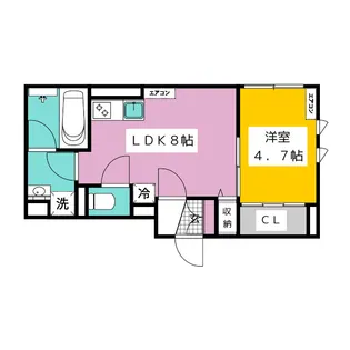 i-LAND荻窪【1階】の間取り