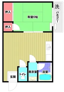 リバーサイド526【2階】の間取り