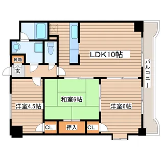 エクセレント結城II【2階】の間取り