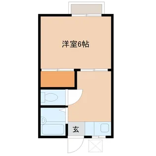 めじろハイツ【2階】の間取り