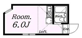 ユナイト港南サイレンスター【2階】の間取り